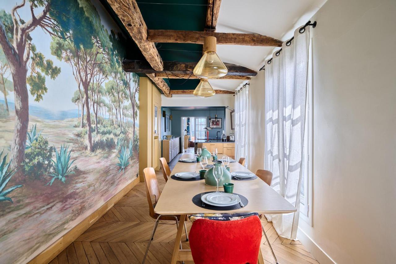 Apartment Center Of Paris With Terrace By Studio Prestige Luaran gambar