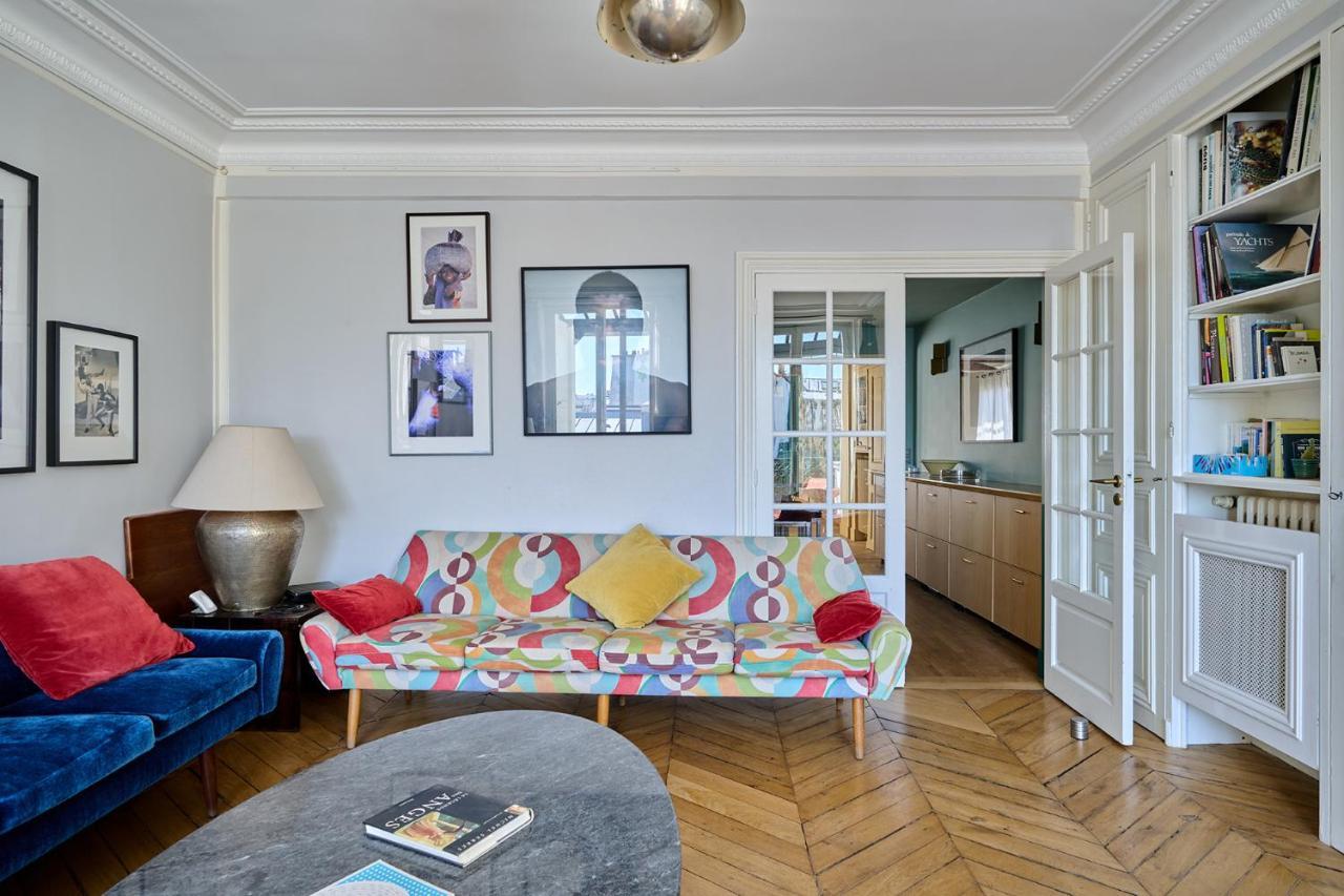 Apartment Center Of Paris With Terrace By Studio Prestige Luaran gambar